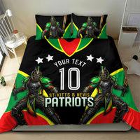 Personalized St Kitts And Nevis Patriots Cricket Bedding Set Dynamic Player Celebration Team Pride