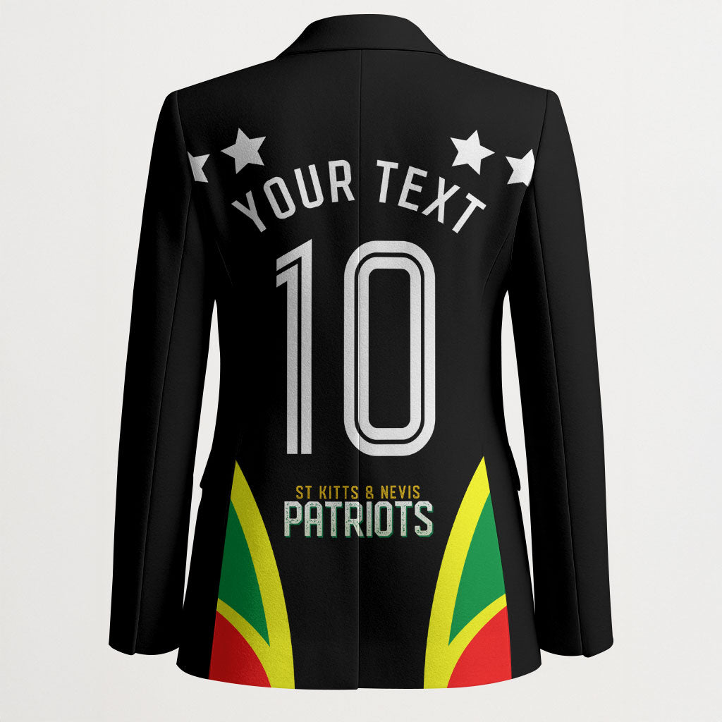 Personalized St Kitts And Nevis Patriots Cricket Blazer Dynamic Player Celebration Team Pride