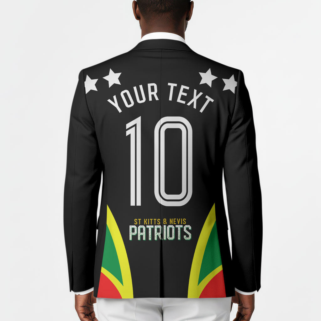 Personalized St Kitts And Nevis Patriots Cricket Blazer Dynamic Player Celebration Team Pride
