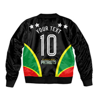 Personalized St Kitts And Nevis Patriots Cricket Bomber Jacket Dynamic Player Celebration Team Pride