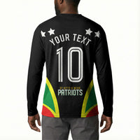 Personalized St Kitts And Nevis Patriots Cricket Button Sweatshirt Dynamic Player Celebration Team Pride