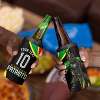 Personalized St Kitts And Nevis Patriots Cricket 4 in 1 Can Cooler Tumbler Dynamic Player Celebration Team Pride