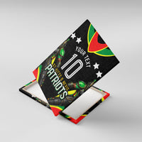 Personalized St Kitts And Nevis Patriots Cricket Canvas Wall Art Dynamic Player Celebration Team Pride