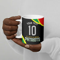 Personalized St Kitts And Nevis Patriots Cricket Ceramic Mug Dynamic Player Celebration Team Pride