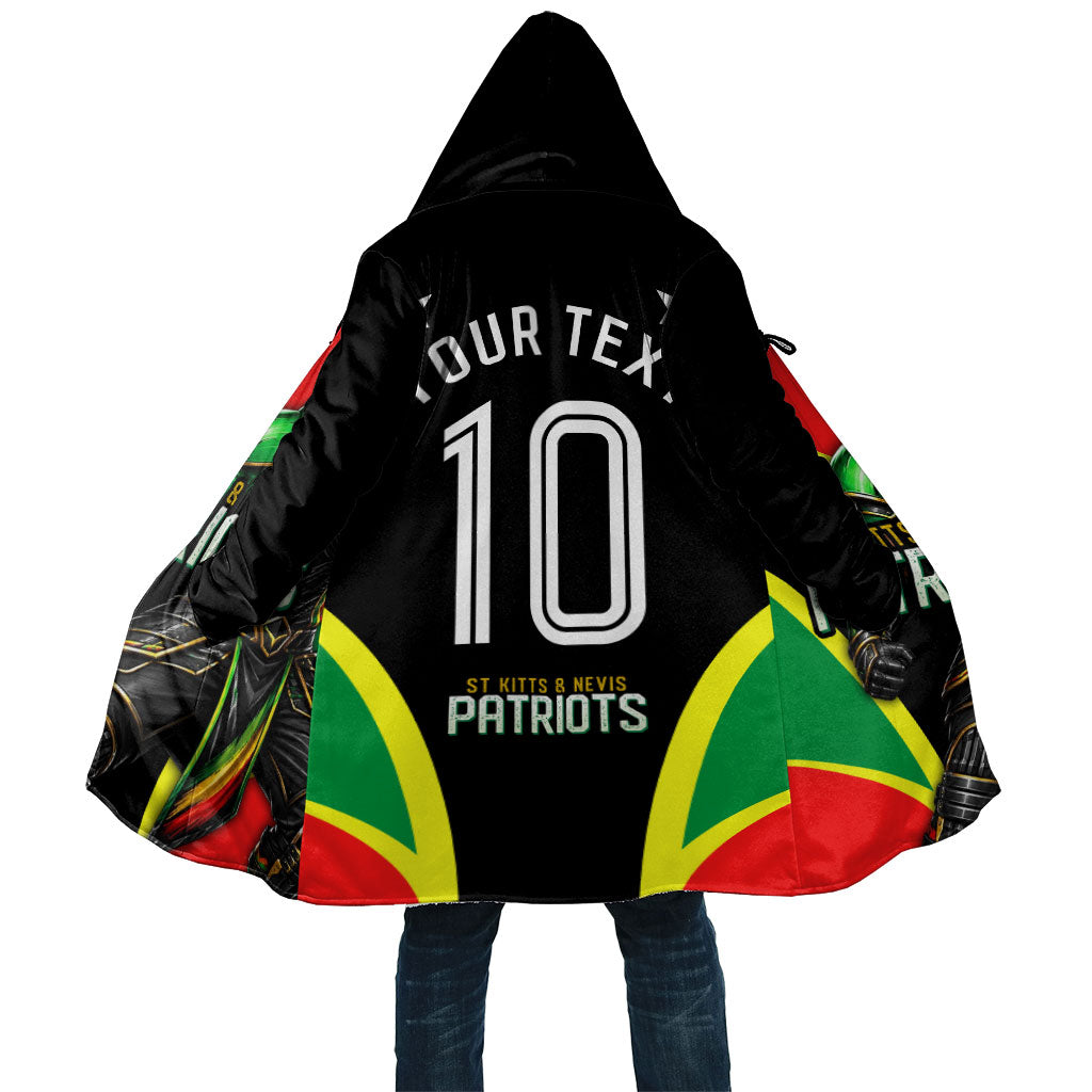 Personalized St Kitts And Nevis Patriots Cricket Cloak Dynamic Player Celebration Team Pride