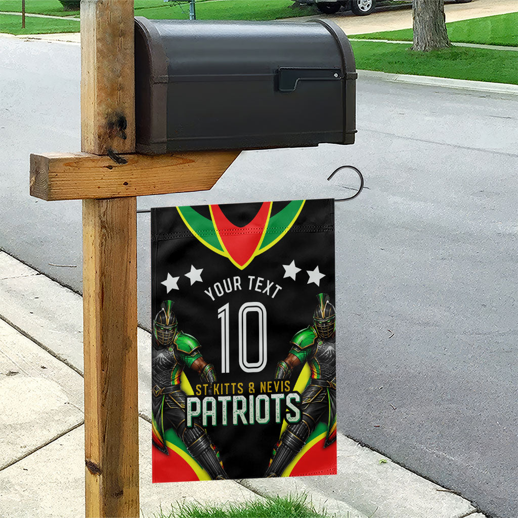 Personalized St Kitts And Nevis Patriots Cricket Garden Flag Dynamic Player Celebration Team Pride
