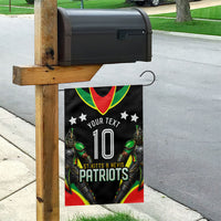 Personalized St Kitts And Nevis Patriots Cricket Garden Flag Dynamic Player Celebration Team Pride