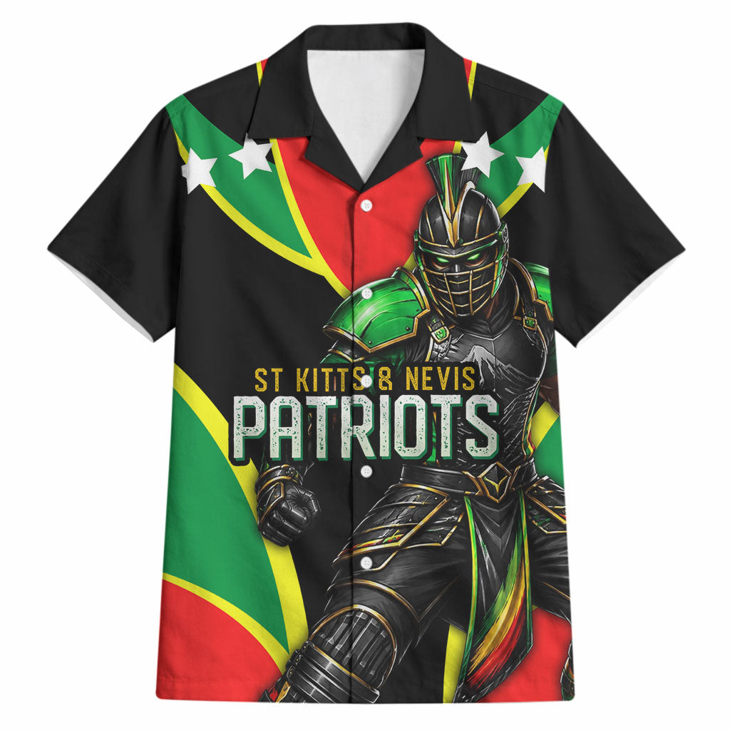 Personalized St Kitts And Nevis Patriots Cricket Hawaiian Shirt Dynamic Player Celebration Team Pride