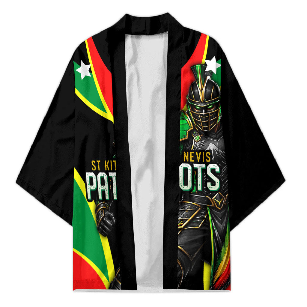 Personalized St Kitts And Nevis Patriots Cricket Kimono Dynamic Player Celebration Team Pride