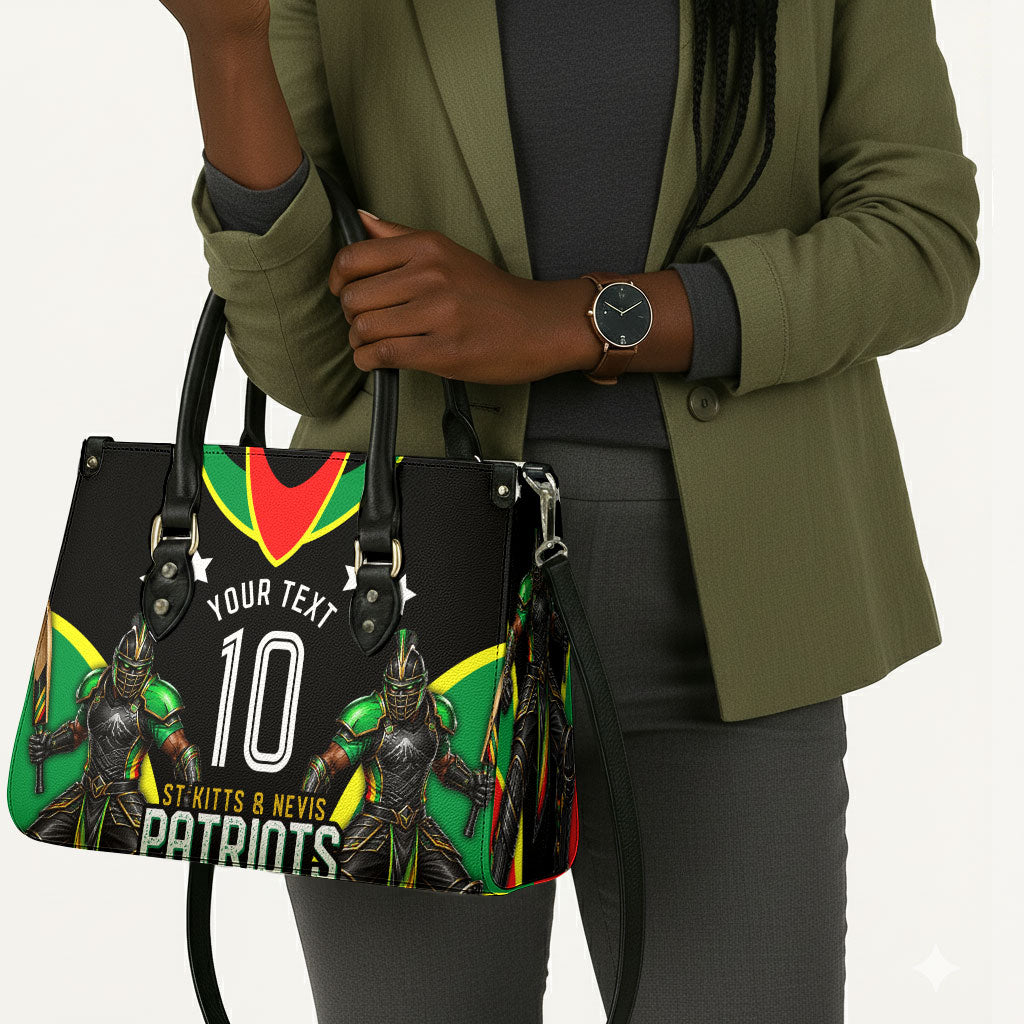 Personalized St Kitts And Nevis Patriots Cricket Leather Bag Dynamic Player Celebration Team Pride