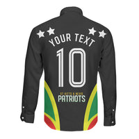 Personalized St Kitts And Nevis Patriots Cricket Long Sleeve Button Shirt Dynamic Player Celebration Team Pride