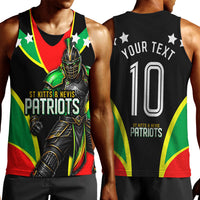 Personalized St Kitts And Nevis Patriots Cricket Men Tank Top Dynamic Player Celebration Team Pride