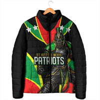Personalized St Kitts And Nevis Patriots Cricket Padded Jacket Dynamic Player Celebration Team Pride