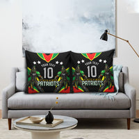 Personalized St Kitts And Nevis Patriots Cricket Pillow Cover Dynamic Player Celebration Team Pride