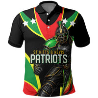 Personalized St Kitts And Nevis Patriots Cricket Polo Shirt Dynamic Player Celebration Team Pride