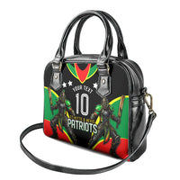 Personalized St Kitts And Nevis Patriots Cricket Shoulder Handbag Dynamic Player Celebration Team Pride