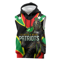 Personalized St Kitts And Nevis Patriots Cricket Sleeveless Hoodie Dynamic Player Celebration Team Pride