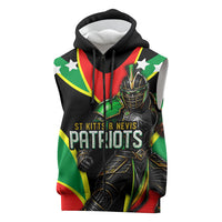 Personalized St Kitts And Nevis Patriots Cricket Sleeveless Zip Hoodie Dynamic Player Celebration Team Pride