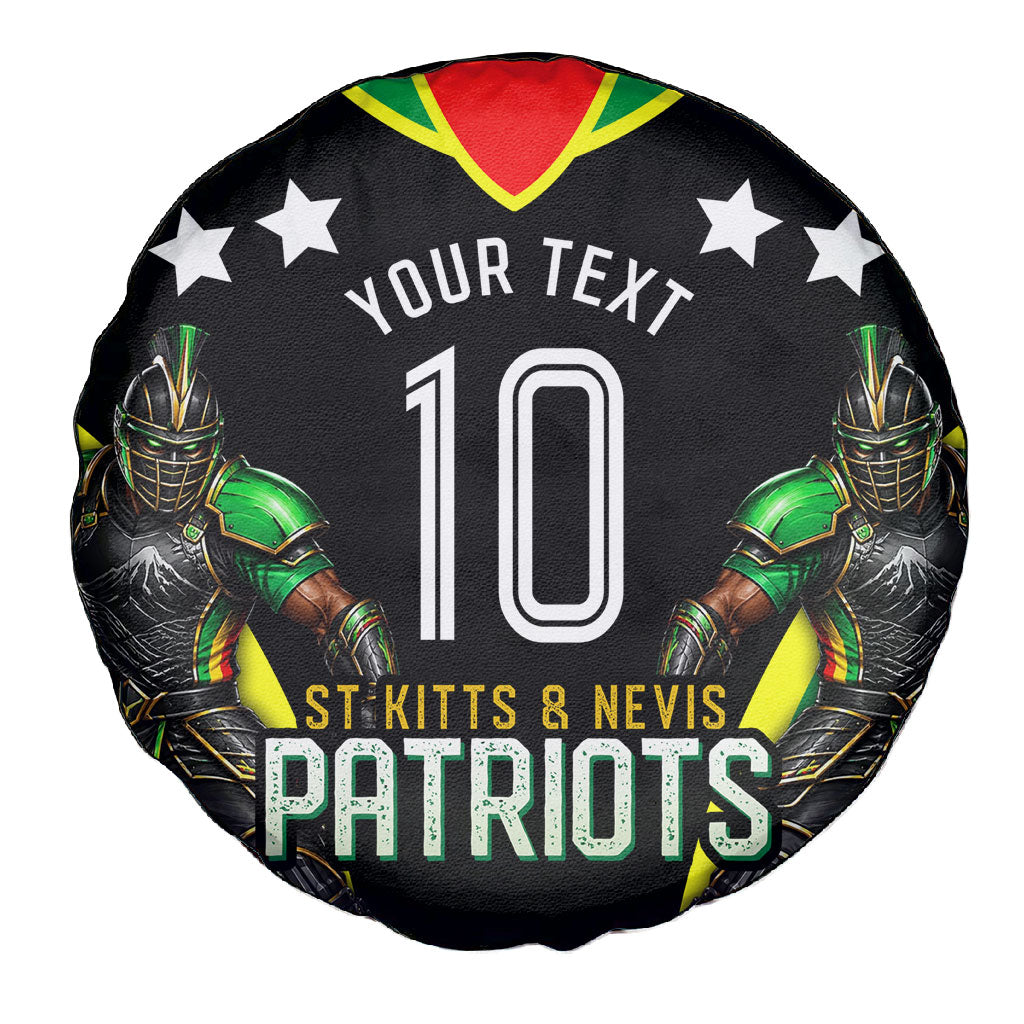 Personalized St Kitts And Nevis Patriots Cricket Spare Tire Cover Dynamic Player Celebration Team Pride