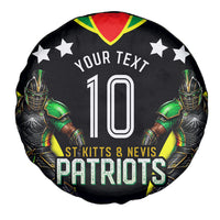 Personalized St Kitts And Nevis Patriots Cricket Spare Tire Cover Dynamic Player Celebration Team Pride