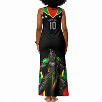 Personalized St Kitts And Nevis Patriots Cricket Tank Maxi Dress Dynamic Player Celebration Team Pride