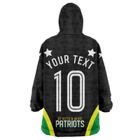 Personalized St Kitts And Nevis Patriots Cricket Wearable Blanket Hoodie Dynamic Player Celebration Team Pride