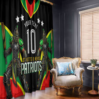 Personalized St Kitts And Nevis Patriots Cricket Window Curtain Dynamic Player Celebration Team Pride