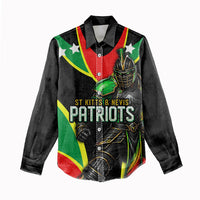 Personalized St Kitts And Nevis Patriots Cricket Women Casual Shirt Dynamic Player Celebration Team Pride