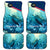 Montserrat Car Mats with Sea Turtle Illustration Blue Underwater Ocean Design - Wonder Print Shop