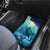 Montserrat Car Mats with Sea Turtle Illustration Blue Underwater Ocean Design - Wonder Print Shop
