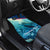 Montserrat Car Mats with Sea Turtle Illustration Blue Underwater Ocean Design - Wonder Print Shop
