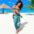 Montserrat Sarong with Sea Turtle Illustration Blue Underwater Ocean Design - Wonder Print Shop