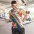 Montserrat Men Tank Top with Heliconia Flower Illustration Colorful Retro Stripe Design - Wonder Print Shop