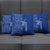 Montserrat Pillow Cover with Tribal Sea Turtle Illustration Blue Polynesian Pattern Design - Wonder Print Shop