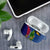 Montserrat AirPods Case with Cartoon Bird and Island Map Blue Red Stripe Design - Wonder Print Shop
