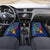 Montserrat Car Mats with Cartoon Bird and Island Map Blue Red Stripe Design - Wonder Print Shop