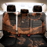 Cronus Lord Of Golden Age Back Car Seat Cover Titan King Cronus Scythe Greek Key Art