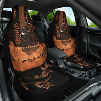 Cronus Lord Of Golden Age Car Seat Cover Titan King Cronus Scythe Greek Key Art