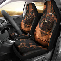 Cronus Lord Of Golden Age Car Seat Cover Titan King Cronus Scythe Greek Key Art