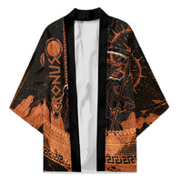 Cronus Lord Of Golden Age Kimono Titan King Cronus Scythe Greek Key Art