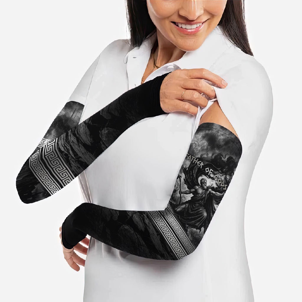 Cronus Father Of Gods Greek Arm Sleeves Titan Leader Cronus Scythe Greek Key Art