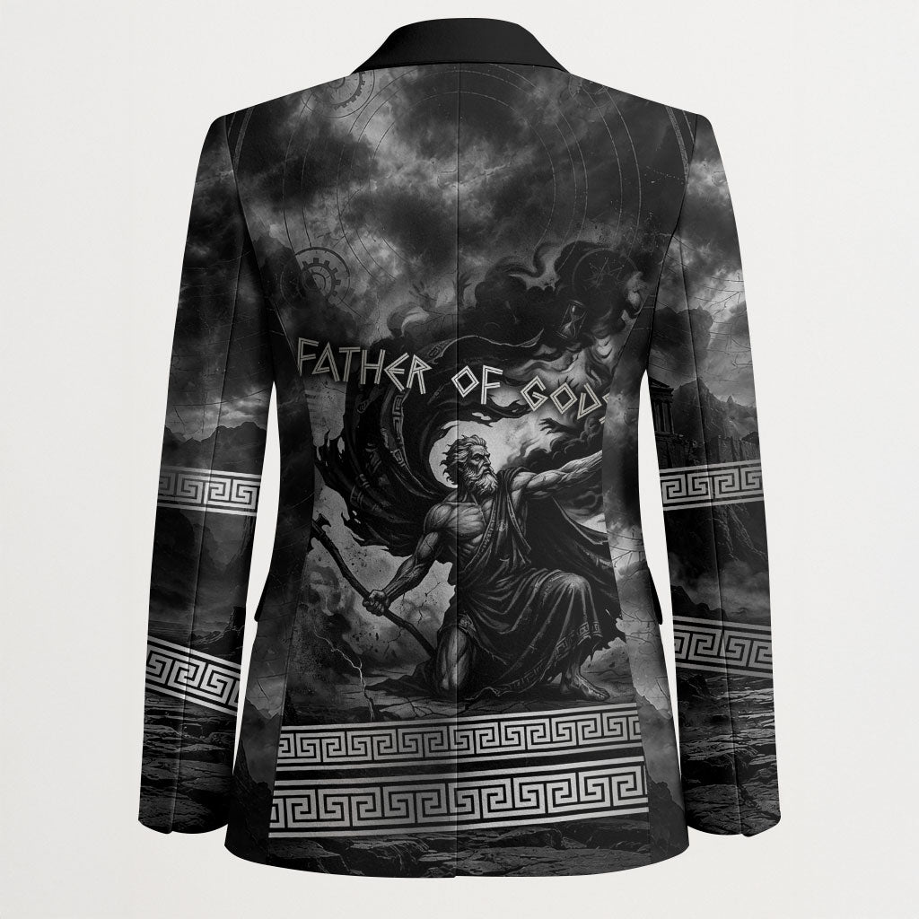 Cronus Father Of Gods Greek Blazer Titan Leader Cronus Scythe Greek Key Art