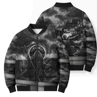 Cronus Father Of Gods Greek Bomber Puffer Jacket Titan Leader Cronus Scythe Greek Key Art