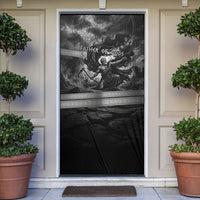 Cronus Father Of Gods Greek Door Cover Titan Leader Cronus Scythe Greek Key Art