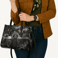 Cronus Father Of Gods Greek Leather Bag Titan Leader Cronus Scythe Greek Key Art