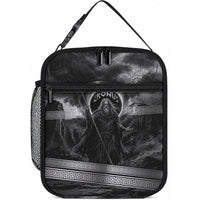 Cronus Father Of Gods Greek Lunch Bag Titan Leader Cronus Scythe Greek Key Art