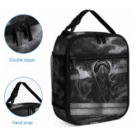 Cronus Father Of Gods Greek Lunch Bag Titan Leader Cronus Scythe Greek Key Art