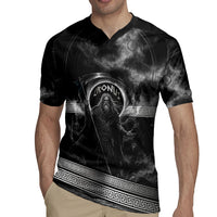 Cronus Father Of Gods Greek Rugby Jersey Titan Leader Cronus Scythe Greek Key Art