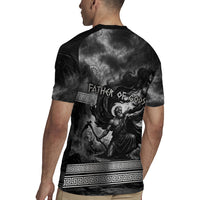 Cronus Father Of Gods Greek Rugby Jersey Titan Leader Cronus Scythe Greek Key Art