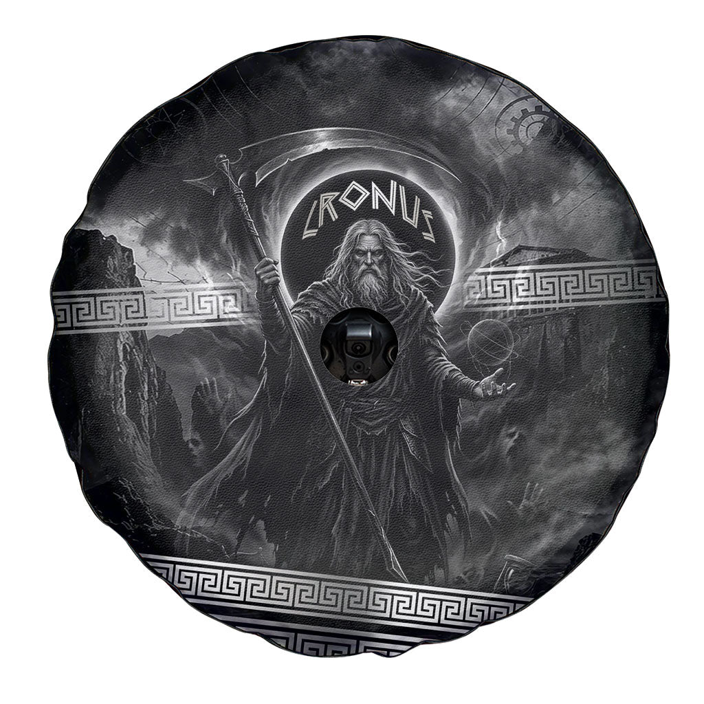 Cronus Father Of Gods Greek Spare Tire Cover Titan Leader Cronus Scythe Greek Key Art